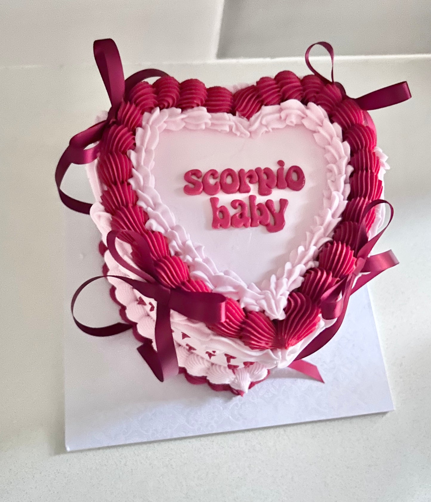 Star Sign Love Vintage Cake - Lambeth