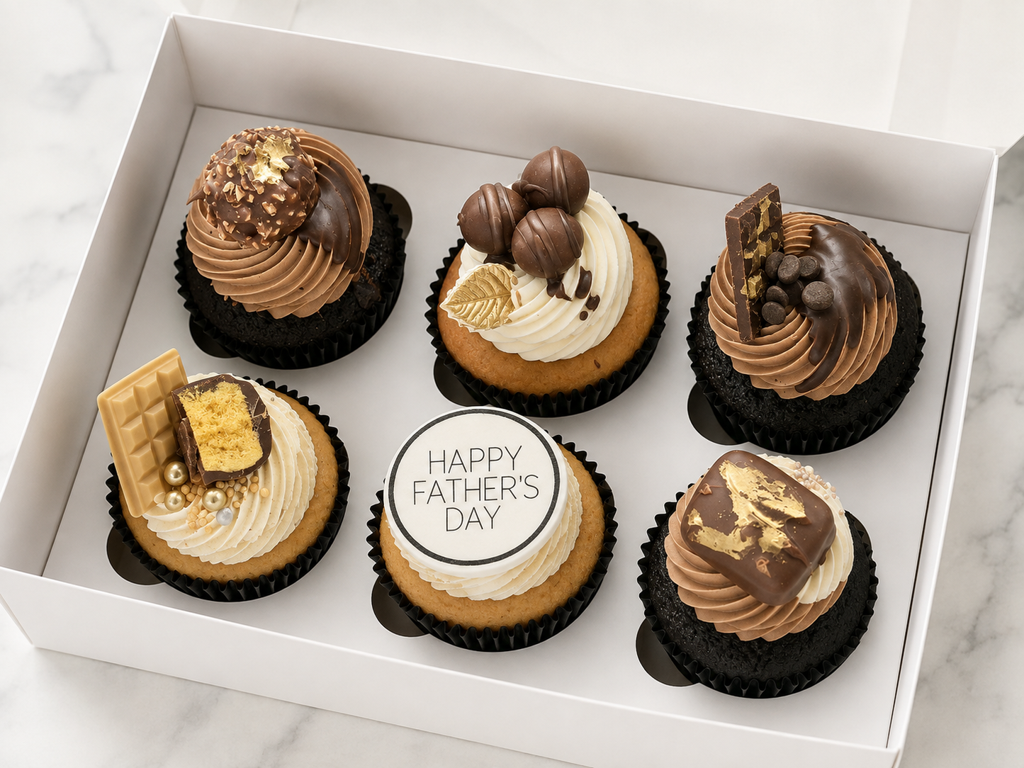 Loaded Father’s Day Cupcakes