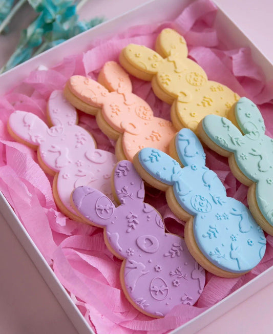 Pastel Bunny Cookies