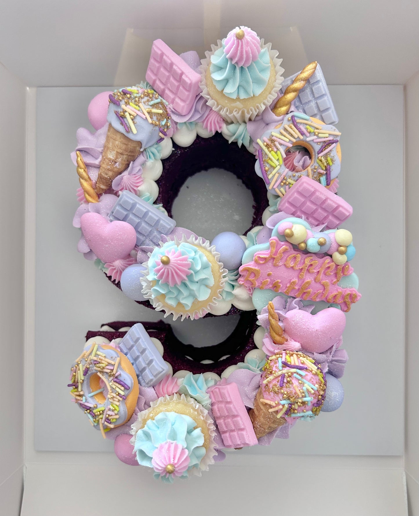 Sweet Treats Single Number Cake