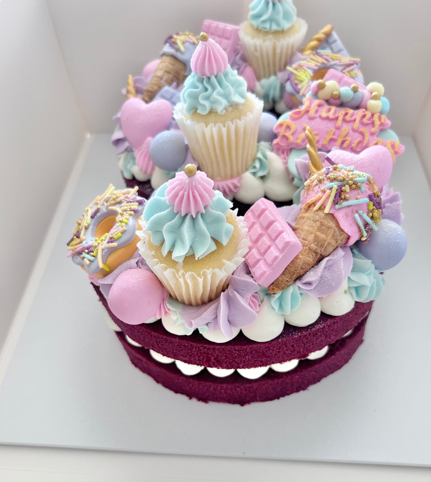 Sweet Treats Single Number Cake