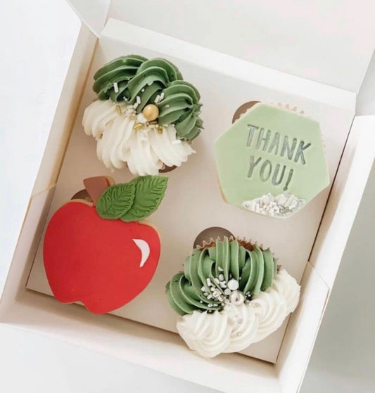 Teacher Cupcake Box