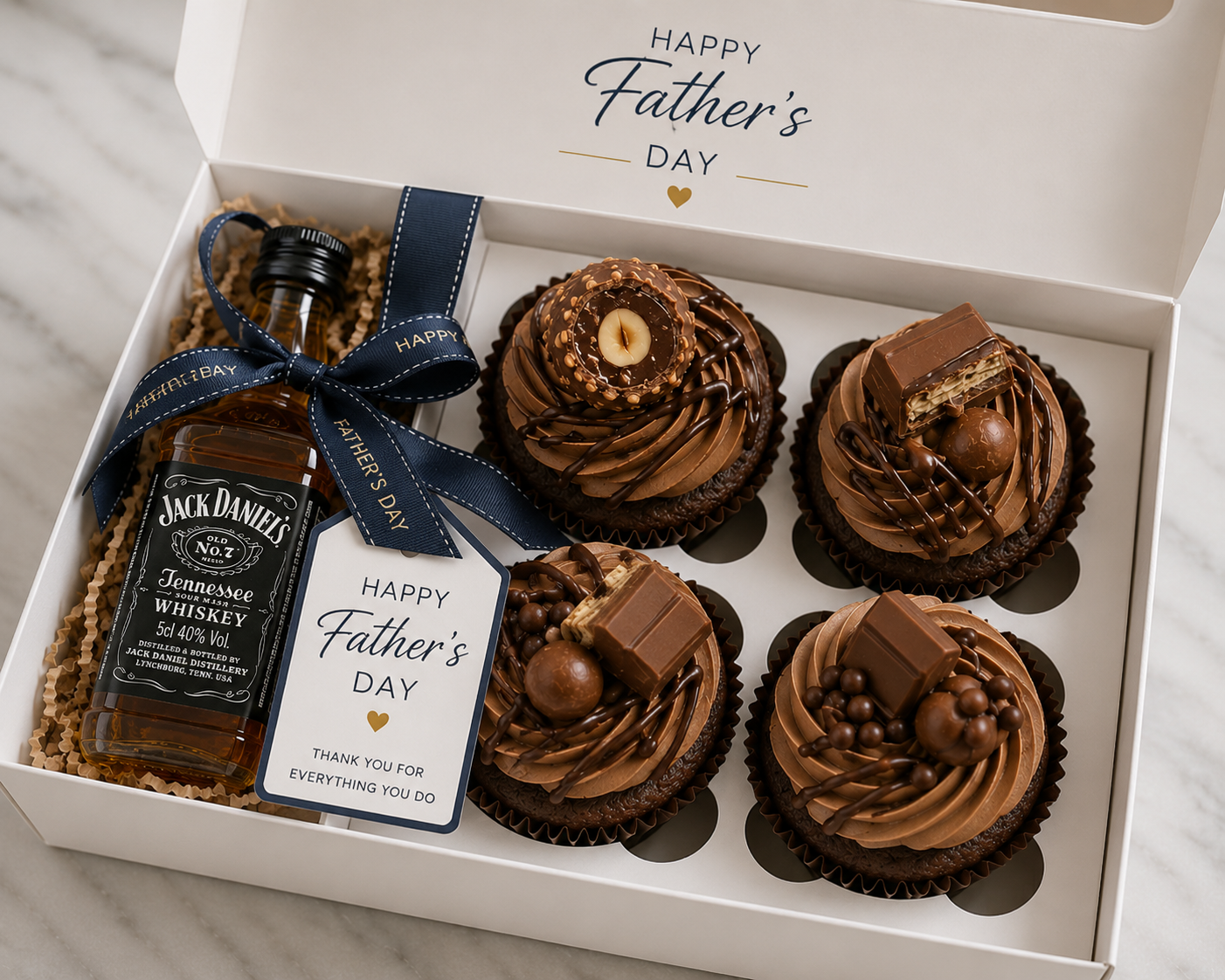 Fancy Father’s Day Cupcakes